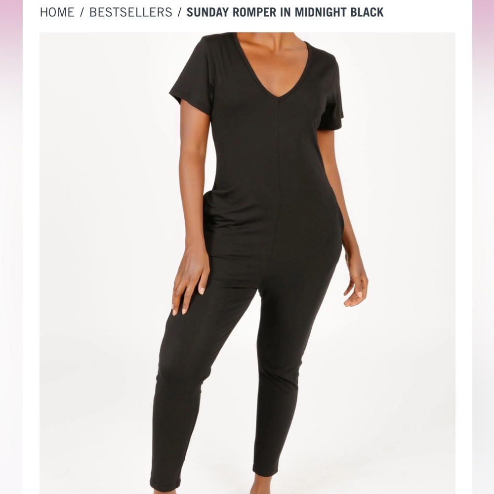 Smash + Tess Sunday romper in black